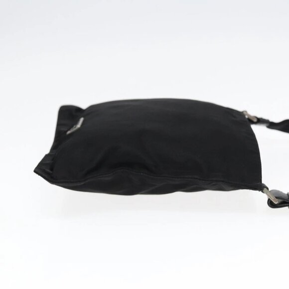 PRADA Shoulder Bag Nylon Black Silver - Picture 5 of 16